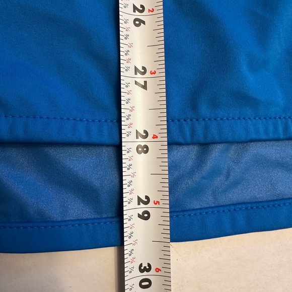 Kjus Dorian Half-Zip Golf Shirt Bright Blue Size 52 Large Lightweight Tiny Logo - Picture 11 of 11